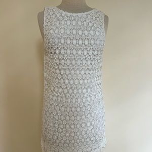 White Lace Midi Dress